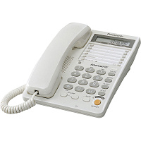 Телефон проводной Panasonic KX-TS2365RU белый фото Телефон проводной Panasonic KX-TS2365RU белый