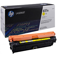 Картридж лазерный HP 651A CE342A желтый оригинальный фото Картридж лазерный HP 651A CE342A желтый оригинальный