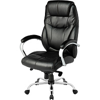 Кресло для руководителя Easy Chair 535 MPU черное (искусственная кожа, металл) фото Кресло для руководителя Easy Chair 535 MPU черное (искусственная кожа, металл)