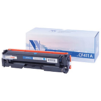 Картридж лазерный NV Print CF411A для HP голубой совместимый фото Картридж лазерный NV Print CF411A для HP голубой совместимый