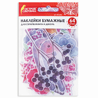 Наклейки для скрапбукинга ПРИРОДА из washi-бумаги, 64 штуки, 32 дизайна, ОСТРОВ СОКРОВИЩ, 662263 фото Наклейки для скрапбукинга ПРИРОДА из washi-бумаги, 64 штуки, 32 дизайна, ОСТРОВ СОКРОВИЩ, 662263