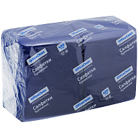 Салфетки бумажные OfficeClean Professional, 1 слойн., 24*24см, синие, 400шт. фото Салфетки бумажные OfficeClean Professional, 1 слойн., 24*24см, синие, 400шт.