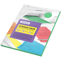 Бумага цветная OfficeSpace "Intensive Color", А4, 80г/м2, 100л., (зеленый) фото Бумага цветная OfficeSpace "Intensive Color", А4, 80г/м2, 100л., (зеленый)