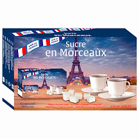 Сахар кусковой "Sucre en Morceaux", 1 кг, рафинад фото Сахар кусковой "Sucre en Morceaux", 1 кг, рафинад