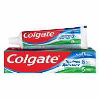 Зубная паста Colgate Тройное действие Натуральная мята 50 мл фото Зубная паста Colgate Тройное действие Натуральная мята 50 мл