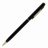 Ручка подарочная шариковая BRAUBERG "Slim Black", корпус черный, узел 1 мм, линия письма 0,7 мм, синяя, 141402 фото Ручка подарочная шариковая BRAUBERG "Slim Black", корпус черный, узел 1 мм, линия письма 0,7 мм, синяя, 141402
