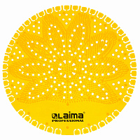 Дезодоратор коврик для писсуара желтый, аромат Лимон, LAIMA Professional, на 30 дней, 608898 фото Дезодоратор коврик для писсуара желтый, аромат Лимон, LAIMA Professional, на 30 дней, 608898