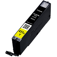 Картридж струйный Canon CLI-451Y XL 6475B001 желтый оригинальный повышенной емкости фото Картридж струйный Canon CLI-451Y XL 6475B001 желтый оригинальный повышенной емкости