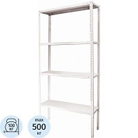 Стеллаж металлический MC-15/47 (4 полки, 700x400x1500 мм)