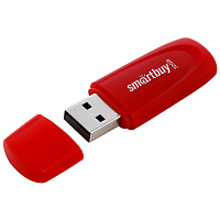 Флеш-диск 32 GB SMARTBUY Scout USB 2.0, красный, SB032GB2SCR фото Флеш-диск 32 GB SMARTBUY Scout USB 2.0, красный, SB032GB2SCR