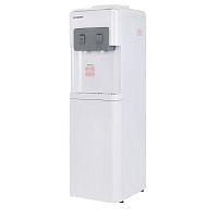 Кулер для воды SONNEN FSC-02AC, напольный, НАГРЕВ/ОХЛАЖДЕНИЕ КОМПРЕССОР, шкаф, 2 крана, белый, 455420 фото Кулер для воды SONNEN FSC-02AC, напольный, НАГРЕВ/ОХЛАЖДЕНИЕ КОМПРЕССОР, шкаф, 2 крана, белый, 455420