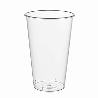 Стакан одноразовый пластиковый, прозрачный, сверхплотный, 500 мл, "Bubble Cup", ВЗЛП, 1021ГП фото Стакан одноразовый пластиковый, прозрачный, сверхплотный, 500 мл, "Bubble Cup", ВЗЛП, 1021ГП