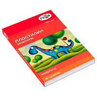 Пластилин Гамма "Мультики", 16 цветов, 320г, со стеком, картон. упаковка фото Пластилин Гамма "Мультики", 16 цветов, 320г, со стеком, картон. упаковка