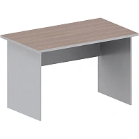 Стол прямой Easy Standard 904003 (дуб темный/серый, 1200х600х740 мм) фото Стол прямой Easy Standard 904003 (дуб темный/серый, 1200х600х740 мм)