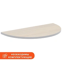 Приставка малая Easy Business (ширина 600 мм, дуб светлый/серый)