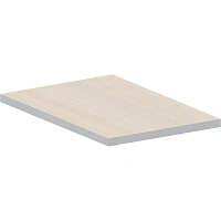 Топ тумбы приставной Комус Мебель (Easy to lead) Easy Business (дуб светлый/серый, 404x600x25 мм)