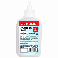 Клей канцелярский силикатный BRAUBERG "Standard" (для бумаги, картона) 110 г, 228416 фото Клей канцелярский силикатный BRAUBERG "Standard" (для бумаги, картона) 110 г, 228416