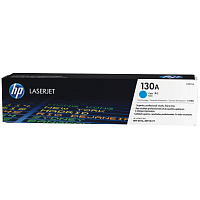 Картридж лазерный HP 130A CF351A голубой оригинальный фото Картридж лазерный HP 130A CF351A голубой оригинальный