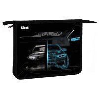 Папка для тетрадей 1 отделение, А5 Forst "Racing speed", 240*205*40мм, пластик, на молнии фото Папка для тетрадей 1 отделение, А5 Forst "Racing speed", 240*205*40мм, пластик, на молнии