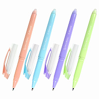 Ручка стираемая гелевая с грипом BRAUBERG X-ERASE PASTEL, СИНЯЯ, узел 0,7 мм, линия 0,35 мм, 143953 фото Ручка стираемая гелевая с грипом BRAUBERG X-ERASE PASTEL, СИНЯЯ, узел 0,7 мм, линия 0,35 мм, 143953