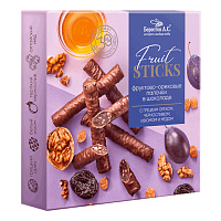 Конфеты шоколадные "Fruit Sticks" с черносливом и грецким орехом 175 г, БЕРЕСТОВ А.С., УТ-00031675 фото Конфеты шоколадные "Fruit Sticks" с черносливом и грецким орехом 175 г, БЕРЕСТОВ А.С., УТ-00031675