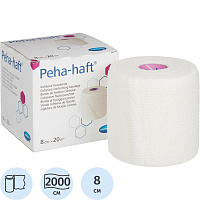 Бинт Peha-haft самофиксирующийся эластичный 20 м x 8 см фото Бинт Peha-haft самофиксирующийся эластичный 20 м x 8 см