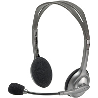 Гарнитура проводная Logitech Stereo Headset H110 (981-000271) фото Гарнитура проводная Logitech Stereo Headset H110 (981-000271)