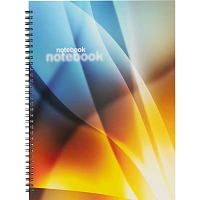 Бизнес-тетрадь Attache А4 96 листов в клетку на спирали (215х293 мм)