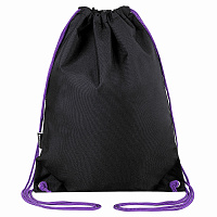 Мешок для обуви BRAUBERG плотный, карман на молнии, подкладка, 43х33 см, "Neon Purple", 271626 фото Мешок для обуви BRAUBERG плотный, карман на молнии, подкладка, 43х33 см, "Neon Purple", 271626