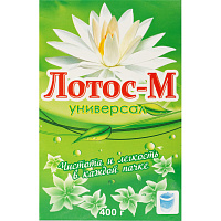 Порошок стиральный Лотос-М Универсал для цветного и белого белья 400 г фото Порошок стиральный Лотос-М Универсал для цветного и белого белья 400 г