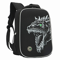 Ранец GRIZZLY анатомическая спинка, облегченный, для мальчиков, DRAGON, 37х26х16 см, RAw-497-3/1 фото Ранец GRIZZLY анатомическая спинка, облегченный, для мальчиков, DRAGON, 37х26х16 см, RAw-497-3/1
