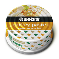 Паштет Setra из индейки 100 г фото Паштет Setra из индейки 100 г