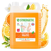 Мыло жидкое Synergetic Фруктовый микс 5000 мл фото Мыло жидкое Synergetic Фруктовый микс 5000 мл