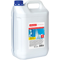 Средство для мытья стекол и зеркал OfficeClean Professional, с изопропиловым спиртом, 5л, канистра фото Средство для мытья стекол и зеркал OfficeClean Professional, с изопропиловым спиртом, 5л, канистра