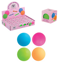Игрушка-антистресс "ШАР", 4 см, ассорти 4 цвета, дисплей, JOLLY JOT (ДЖОЛЛИ ДЖОТ), 665810 фото Игрушка-антистресс "ШАР", 4 см, ассорти 4 цвета, дисплей, JOLLY JOT (ДЖОЛЛИ ДЖОТ), 665810