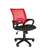 Кресло офисное Easy Chair 304 Net красное/черное (сетка/ткань, пластик) фото Кресло офисное Easy Chair 304 Net красное/черное (сетка/ткань, пластик)
