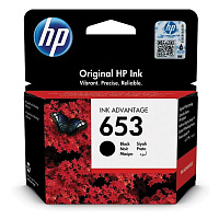 Картридж струйный HP 653 3YM75AE черный оригинальный
