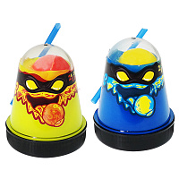 Слайм Slime "Ninja", смешивай цвета 2в1, желтый-красный/синий-желтый, 130г., ассорти фото Слайм Slime "Ninja", смешивай цвета 2в1, желтый-красный/синий-желтый, 130г., ассорти
