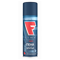 Пена для бритья c D-пантенолом 225 мл, F-LINE, классическая, СИБИАР, 5-05.01.008.05 фото Пена для бритья c D-пантенолом 225 мл, F-LINE, классическая, СИБИАР, 5-05.01.008.05
