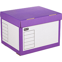 Короб архивный Т24 Attache Selection 410x350x300 мм из гофрокартона фото Короб архивный Т24 Attache Selection 410x350x300 мм из гофрокартона