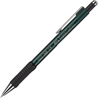 Карандаш механический зеленый металлик Faber-Castell Grip1345 0.5 мм фото Карандаш механический зеленый металлик Faber-Castell Grip1345 0.5 мм
