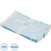 Пакет для стерилизации комбинированный Винар 200 x 330 мм самоклеящийся (100 штук в упаковке)