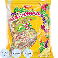 Леденцы Рот Фронт Малютка ассорти 250 г фото Леденцы Рот Фронт Малютка ассорти 250 г