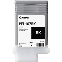 Картридж струйный Canon PFI-107BK 6705B001 черный оригинальный фото Картридж струйный Canon PFI-107BK 6705B001 черный оригинальный