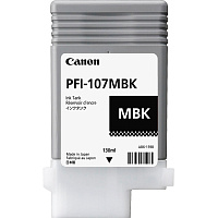 Картридж струйный Canon PFI-107MBK 6704B001/003 черный оригинальный фото Картридж струйный Canon PFI-107MBK 6704B001/003 черный оригинальный