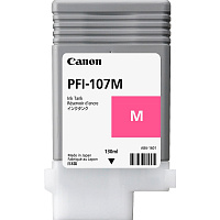 Картридж струйный Canon PFI-107M 6707B001/6707B003 пурпурный оригинальный фото Картридж струйный Canon PFI-107M 6707B001/6707B003 пурпурный оригинальный