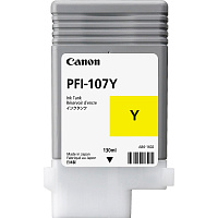 Картридж струйный Canon PFI-107Y 6708B001 желтый оригинальный фото Картридж струйный Canon PFI-107Y 6708B001 желтый оригинальный