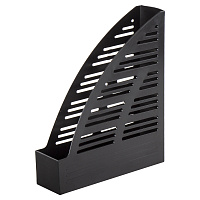Лоток вертикальный для бумаг BRAUBERG "Standard", 245х70х295 мм, черный, 237220 фото Лоток вертикальный для бумаг BRAUBERG "Standard", 245х70х295 мм, черный, 237220