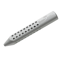 Ластик Faber-Castell "Grip 2001", трехгранный, серый, 90*15*15мм фото Ластик Faber-Castell "Grip 2001", трехгранный, серый, 90*15*15мм
