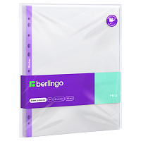Папка-вкладыш с перфорацией Berlingo "Mirror", А4, 30мкм, глянцевая фото Папка-вкладыш с перфорацией Berlingo "Mirror", А4, 30мкм, глянцевая